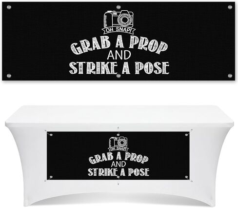 Batiyeer 1x3ft Photo Booth Table Accessories Banner Graduation Photo Booth Props Sign, PVC Vinyl Hanging Background for Party Photography Decoration Class of 2026 Graduation Wedding Bachelorette in Kuwait