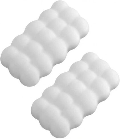 2PCS Cloud Shape Car Knee Cushion Pads, Soft Memory Foam Auto Center Console Support Mat for Knee Leg Elbow, Comfortable Vehicle Interior Armrest Pad Protector for Most Cars (Pink) in Saudi Arabia