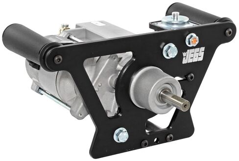 JEGS Junior Dragster Mini Starter | Made in USA | 17.2 LBS | 1/2in. Square Socket Attachment | Standard Right Hand Rotation | High Torque Gear Reduction Motor | Sealed Lead Acid Battery in Kuwait