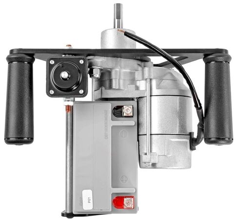 JEGS Junior Dragster Mini Starter | Made in USA | 17.2 LBS | 1/2in. Square Socket Attachment | Standard Right Hand Rotation | High Torque Gear Reduction Motor | Sealed Lead Acid Battery in Kuwait