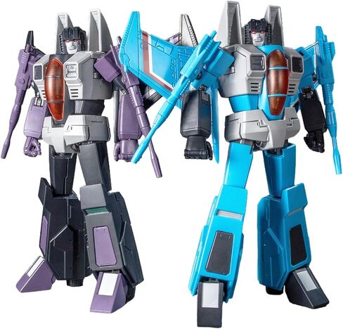 YOLOPARK Thundercracker & Skywarp Transformer Toys 2-Pack AMK Series Transformers G1 Action Figures,7.48 Inch Highly Articulated Decepticon Model Kit for for Ages 15 and Up,No Converting in Saudi Arabia