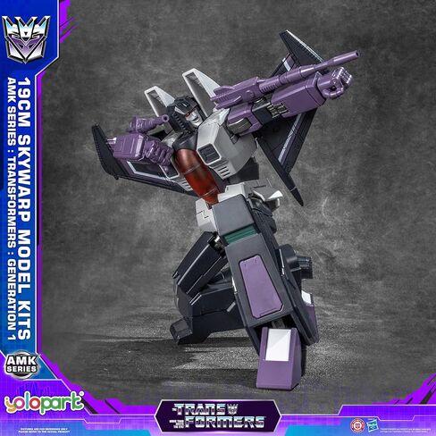 YOLOPARK Thundercracker & Skywarp Transformer Toys 2-Pack AMK Series Transformers G1 Action Figures,7.48 Inch Highly Articulated Decepticon Model Kit for for Ages 15 and Up,No Converting in Saudi Arabia