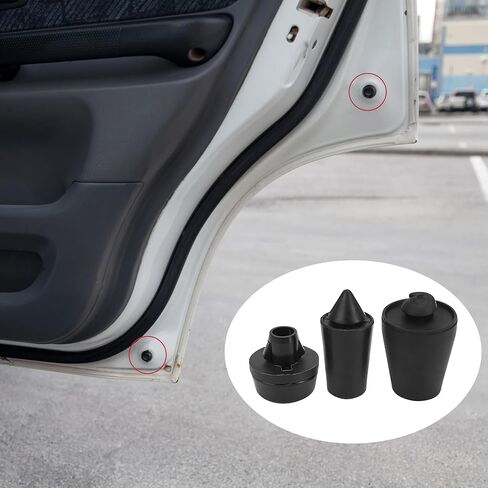 3 Pcs Car Door Shock Absorber Rear Back Rubber Stop Cushion Clip 90541-09108 for Toyota RAV4 2001-2014 2009-2012 67282-0R020 67293-0R020 in Kuwait