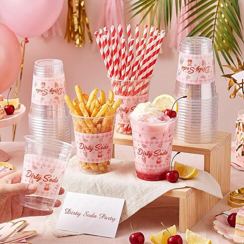 Tanlade 100 Pcs 16 oz Fiesta Cups, Mexican Cups Disposable Plastic Cups with Straw Mexican Theme Cups Cinco De Mayo Vamos De Fiesta Taco Mexico Party Drinkware Supplies in Saudi Arabia