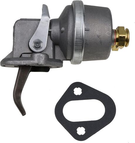 FridayParts Fuel Lift Pump 2830266 2830122 Compatible for Case Backhoe Loader 580M 580SM 580SN Wheel Loader 521D 621D Replacement in Kuwait