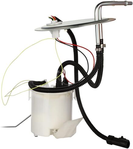 Auto Dynasty [Non California Emission] E2245M Front Electric Fuel Pump Assembly Module Compatible with Ford F-250 F-350 Super Duty 5.4L 6.8L Gasoline 1999-2004, 12V, White in Kuwait