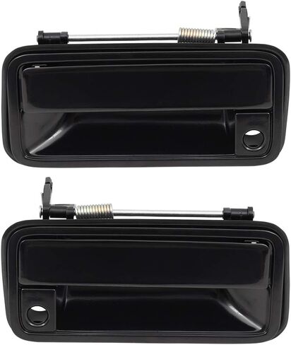 Brock Replacement Pair Set Front Outside Exterior Door Handles Compatible with 1988-1994 C/K Pickup Truck 15968163 15968164 in Kuwait