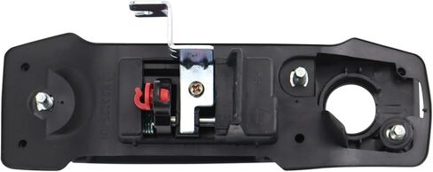 TRQ Right Side Sliding Door Exterior Door Handle Textured Black Compatible with 2015-2018 Chevrolet City Express 2013-2021 Nissan NV200 in Kuwait