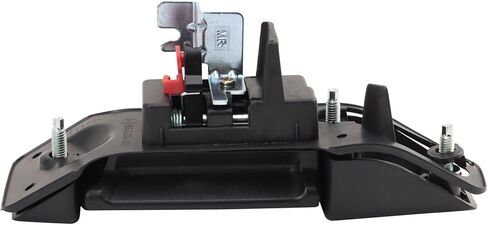 TRQ Right Side Sliding Door Exterior Door Handle Textured Black Compatible with 2015-2018 Chevrolet City Express 2013-2021 Nissan NV200 in Kuwait