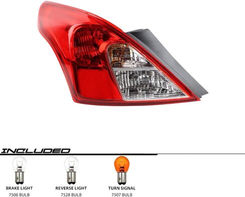 مصابيح خلفية هالوجين بديلة من EPIC LIGHTING متوافقة مع زوج NIS.SAN 12-19 VERSA SEDAN [ NI2800194 NI2801194 265553AN0A 265503AN0A] in Kuwait