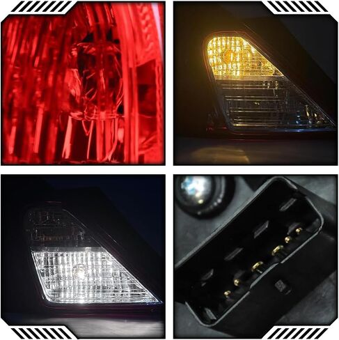 مصابيح خلفية هالوجين بديلة من EPIC LIGHTING متوافقة مع زوج NIS.SAN 12-19 VERSA SEDAN [ NI2800194 NI2801194 265553AN0A 265503AN0A] in Kuwait