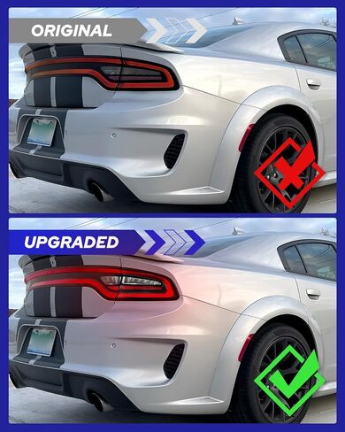 AUTOONE - لـ 2015-2022 دودج تشارجر الذيل مجموعة مصابيح المصنع OEM المصابيح الخلفية LED الخلفية اليمنى، جانب الركاب (RH) in Kuwait