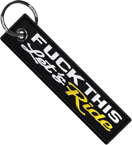 MotoLoot Keychain for Motorcycles, Scooters, Cars and Gifts (Fuck This Let's Ride) in Kuwait