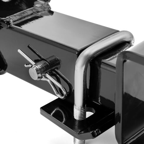 No Drilling 2 Inch Front Hitch Receiver Ball Mount Kit Compatible with Polaris Ranger Crew XP 1000 15-25, UTV Trailer Towing Hitch with 5/8" Lock Pin Tightener Accessories Fit Bobcat 3600 in Saudi Arabia