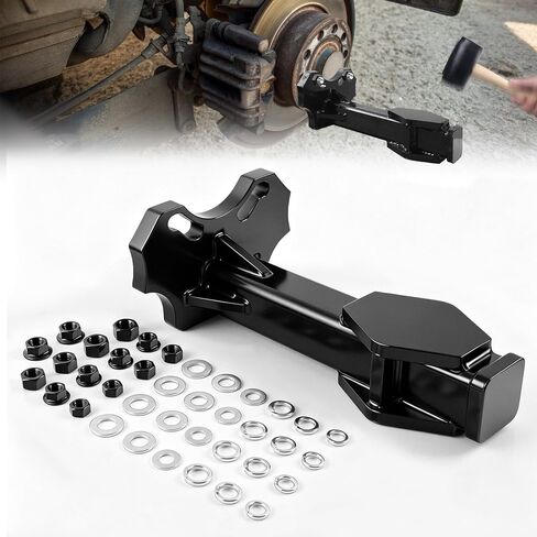 8629 Wheel Bearing Hub Removal Tool, Wheel Hub Removal Tool, Kit Universal Replace for ATD Tools, Compatible with All Axle Bolt Hubs(5, 6 and 8 Lug Hubs) (Long Hole Black) in Saudi Arabia