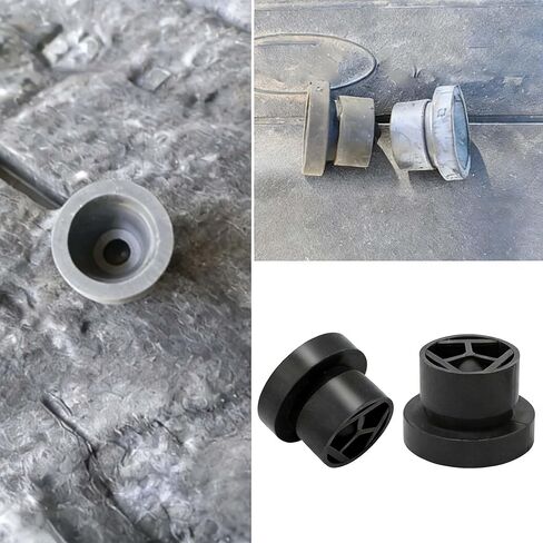 4 Pack Engine Cover Bumpers Replacement Engine Cover Rubber Grommet Mount Insulator Plug Pads for Ford Focus Kuga Mondeo Galaxy Chevrolet Captiva Jeep Wrangler 3.6L Grand Cherokee Suzuki SX4 in Saudi Arabia
