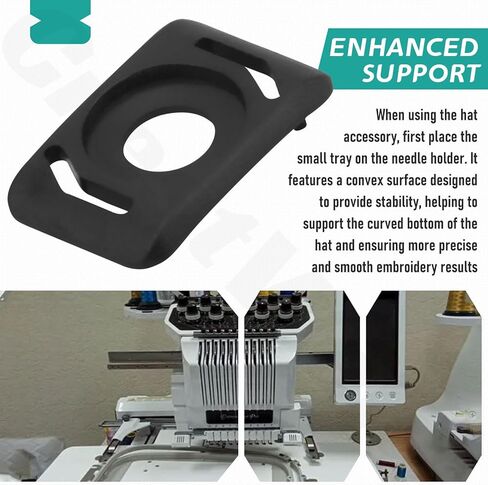 2 Pack Needle Plate Cover Replace XC6499151 Compatible with Bro-Ther & Baby-Lock PR600, PR1055X, PR680E, PR1000E, BMP Embroidery Machines in Saudi Arabia