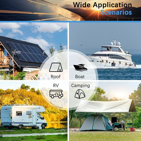 100A MPPT Solar Charger Controller 12V/24V Auto Intelligent Regulator with LCD Display/Dual USB Port/Adjustable Parameter/3 Load Modes Fit for Lead-Acid, Lithium-Ion and Lithium Iron Phosphate Battery in Saudi Arabia