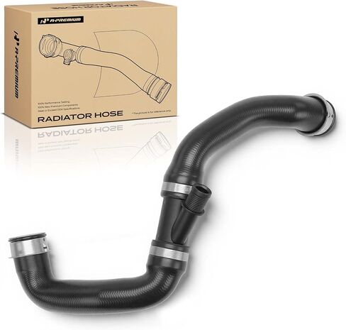 A-Premium Lower Radiator Coolant Hose Compatible with Mercedes-Benz W204 Series C300 2013, C350 2012-2013, W212 Series E350 2012-2013, X204 Series GLK350 2013, 3.5L in Kuwait