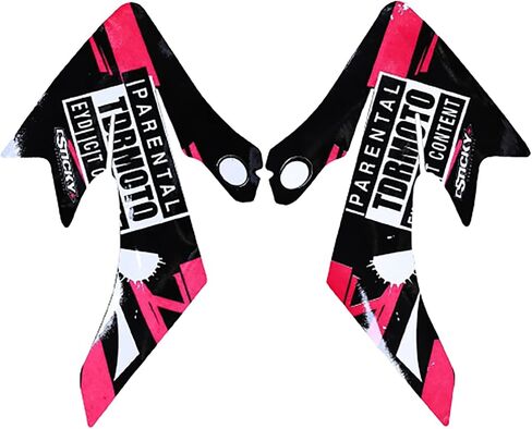 Pink Decals Graphics Fairing Stickers Kit for CRF50 XR50 50cc 70cc 110cc in Saudi Arabia