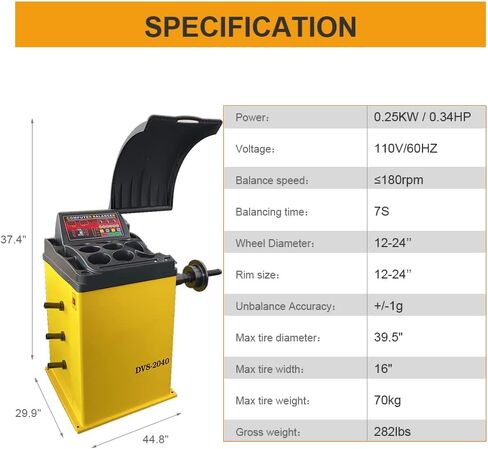 Economic Tire Changer and Wheel Balancer Combo with Bead Blaster, 110V for 10-24" Rims, Cost-Effective Tire Service Set for Garages in Saudi Arabia