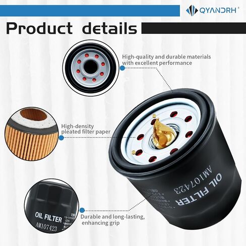 49065-0724 Oil Filter 49065-7010 AM107423 Replacement for FX850V FX801V FJ180V FH381-721V FH601-770D FX751-FX1000V Models,Club Car 1016467 120-634 49065-2071 Engine (2pcs) in Saudi Arabia