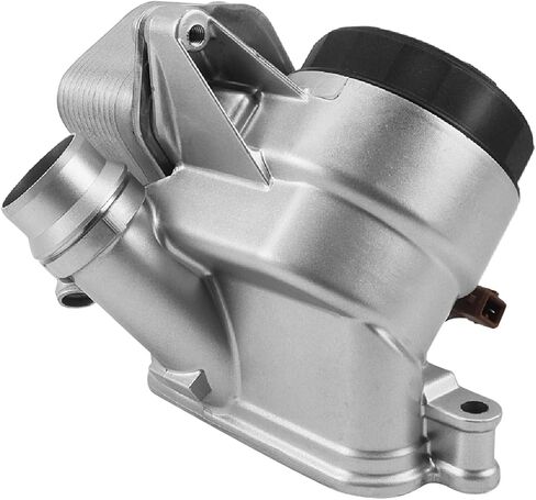 MUNIK 11428637812 Oil Filter Housing Cap Assembly Compatible with BMW 1 2 3 4 5 6 7 M3 M4 X1 X3 X4 X5 X6 Z4 series 2000-2019 Replace# 11427516383 11427525333 11428637812 11428642289 11428683206 in Kuwait