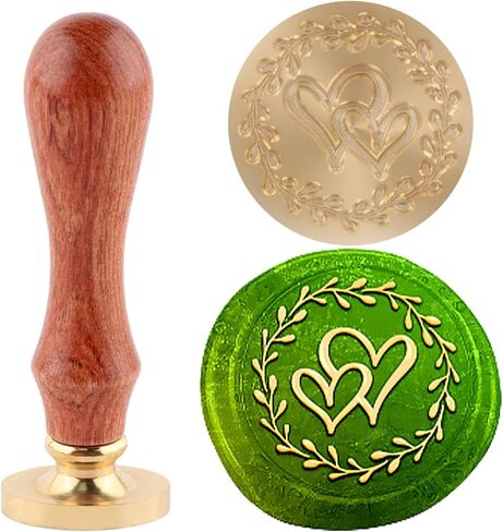 Thank You Wax Seal Stamp Sealing Wax Stamps Removable Brass Seal Stamp with Wood Handle for Envelopes Photo Album Postcard Decor Wedding Party Invitations Gift Packing in Kuwait