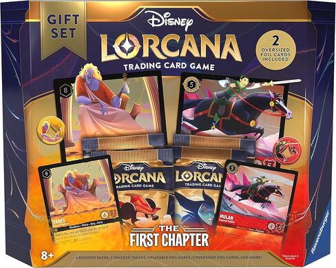 Ravensburger Disney Lorcana TCG: The First Chapter Gift Set | Deluxe Collectible Set with Over 200 Art Pieces | Ultimate Game Experience for Ages 8+ in Kuwait