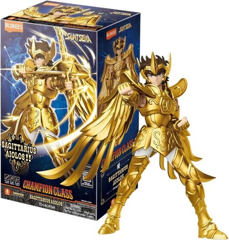 Blokees - Saint Seiya - Champion Class - 05: Sagittarius Aiolos Deluxe Model Kit in Kuwait