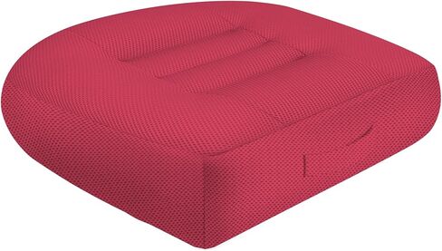 Height-Adjustable Seat Cushion-15.7x15.7x4.7inches Improved Model with Adjustable Height Breathable Nylon mesh Fabric Ergonomic Design Suitable for use in Cars, Offices, and Outdoors in Saudi Arabia