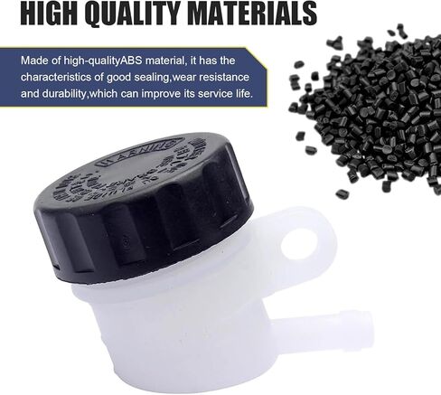 Master Cylinder Fluid Reservoir, Rear Brake Fluid Reservoir, ABS Plastic Clutch Tank Oil Cup, Universal Fit for Motorcycle, Pit Bike, Dirt Bike, ATV, 4-Wheel Quad in Saudi Arabia