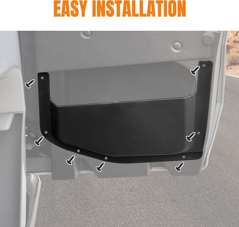 Rear Door Pockets for Yamaha Wolverine RMAX4 1000 2021-2025 Accessories, Left & Right Interior Rear Seat Door Pockets Storage Box (2PCS) in Kuwait