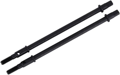 2PCS Hard Steel Front & Rear Axle CVD Drive Shaft Dogbone for 1/10 RC Crawler Axial SCX10 Upgrade Option Parts(Rear) in Kuwait
