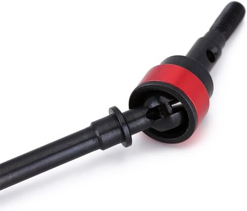 2PCS Hard Steel Front & Rear Axle CVD Drive Shaft Dogbone for 1/10 RC Crawler Axial SCX10 Upgrade Option Parts(Rear) in Kuwait