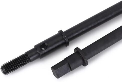 2PCS Hard Steel Front & Rear Axle CVD Drive Shaft Dogbone for 1/10 RC Crawler Axial SCX10 Upgrade Option Parts(Rear) in Kuwait
