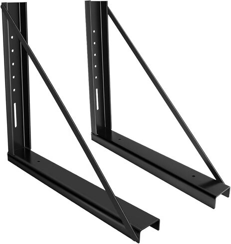 18 x 24 Inch Truck Tool Box Mounting Kit, Heavy Duty Steel Brackets for Truck and Trailer Underbody Tool Boxes, Set of 2 in Saudi Arabia