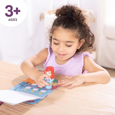 Melissa & Doug Sticker Wow!™ Disney Princess Ariel Bundle: 24-Page Activity Book, Refillable Sticker Stamper, Mini Pad, 500 Stickers, Arts and Crafts for Kids Ages 3+ in Saudi Arabia