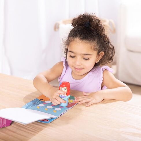 Melissa & Doug Sticker Wow!™ Disney Princess Ariel Bundle: 24-Page Activity Book, Refillable Sticker Stamper, Mini Pad, 500 Stickers, Arts and Crafts for Kids Ages 3+ in Saudi Arabia