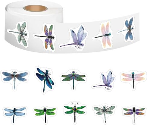 500Pcs Cartoon Train Stickers Roll Waterproof Cute Train Stickers for Water Bottles Laptop Scrapbook Kids Birthday Party School Reward Giveaways in Saudi Arabia