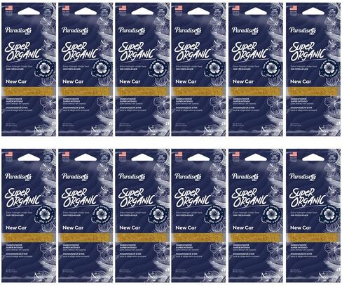 Paradise Super Organic Air Freshener Block Stone Fragrance (12, New Car) in Kuwait