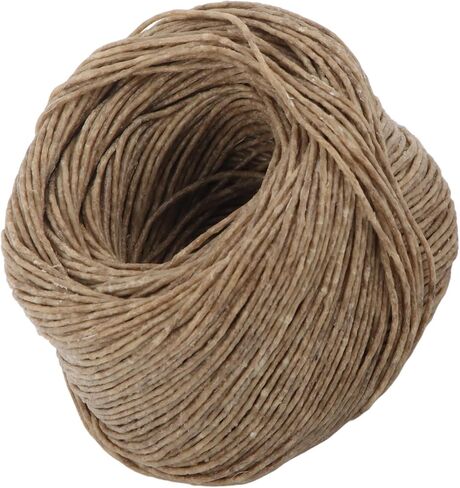 Beeswax Candle Wick, Organic Hemp Wick with Edible Beeswax, Slow Burning for Paraffin and Stearic, 200ft Length(Dark Color) in Kuwait