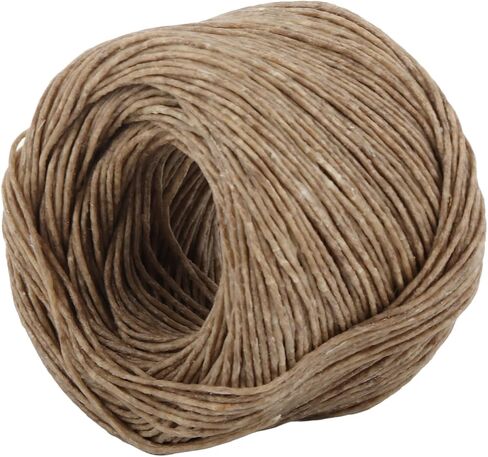 Beeswax Candle Wick, Organic Hemp Wick with Edible Beeswax, Slow Burning for Paraffin and Stearic, 200ft Length(Dark Color) in Kuwait