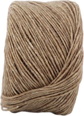Beeswax Candle Wick, Organic Hemp Wick with Edible Beeswax, Slow Burning for Paraffin and Stearic, 200ft Length(Dark Color) in Kuwait