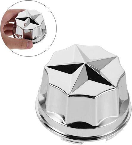 5pcs Car Wheel Nut Caps with 42mm Central Hole, Plastic High Strength Material, Quick Installation Protective Covers for Car Wheel Nuts and Trailer, for Outdoor Adventures in Kuwait