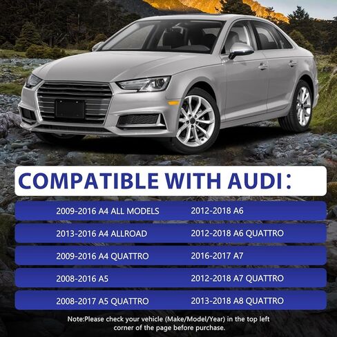 مجموعة محور التحمل، 513301 محور العجلة الأمامية متوافق مع 2009-2016 Audi A4 2008-2016 A5 2012-2018 A6 2009-2017 Q5 2016-2017 A7 in Kuwait