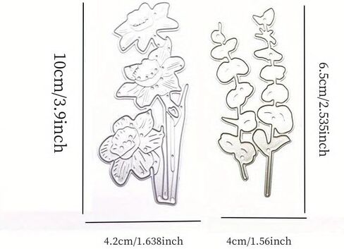 Leaf Decoration Metal Cutting Dies Stencils Die Cut for DIY Scrapbooking Album Paper Card Embossing in Kuwait