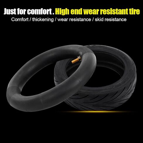 60/70-6.5 Scooter Replacement Tires,Electric Bike Inflatable Tyre & Inner Tube Set,Electric Scooter Tires for Ninebotmax MaxG30 Balance-Scooter (Inner Tube + Outer Tire) in Saudi Arabia