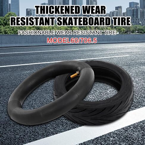 60/70-6.5 Scooter Replacement Tires,Electric Bike Inflatable Tyre & Inner Tube Set,Electric Scooter Tires for Ninebotmax MaxG30 Balance-Scooter (Inner Tube + Outer Tire) in Saudi Arabia