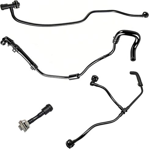 8W0121081BL Coolant Radiator Reservoir Overflow Hose Compatible with 2016-2025 Audi A4 A5 S4 S5 Quattro 1.4L 2.0L - Replace 8W0121081BK 8W0121081AN 06L121081K in Saudi Arabia